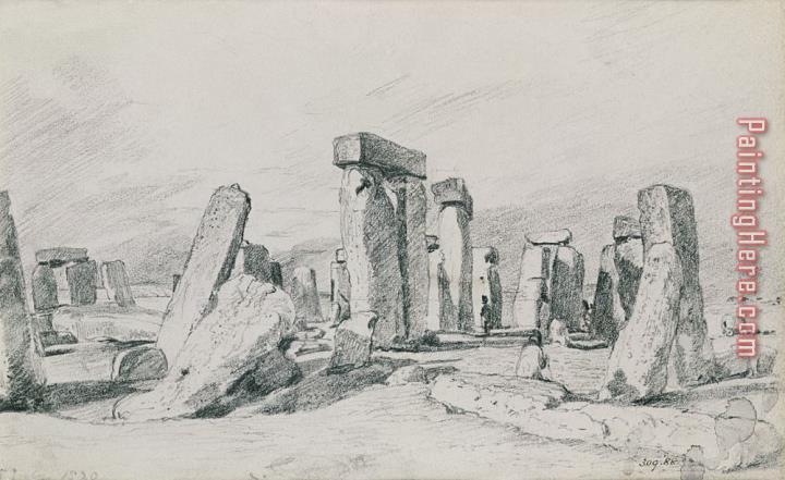 John Constable Stonehenge Wiltshire